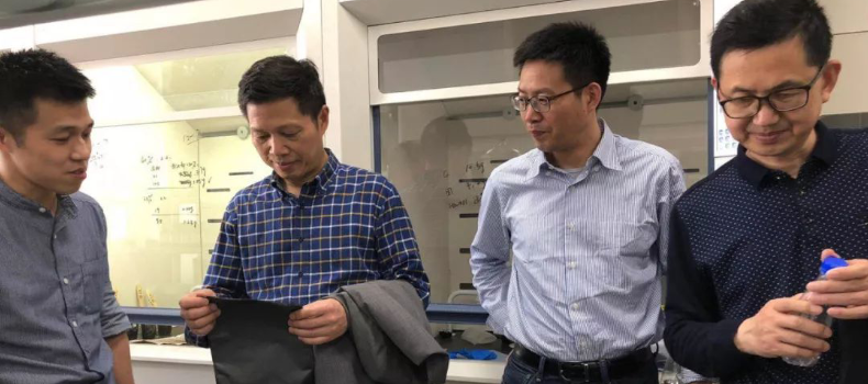 廈門大學(xué)材料學(xué)院彭?xiàng)澚涸洪L一行蒞臨捌斗新材考察交流